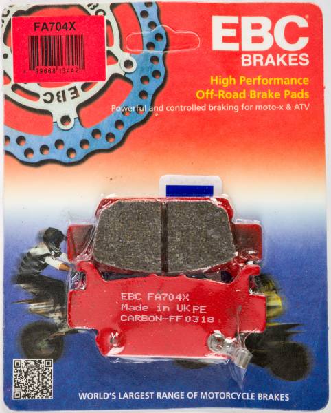 EBC - BRAKE PADS FA704X CARBON X SERIES - Image 1