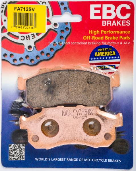 EBC - BRAKE PADS FA712SV SEVERE DUTY SV SERIES - Image 1