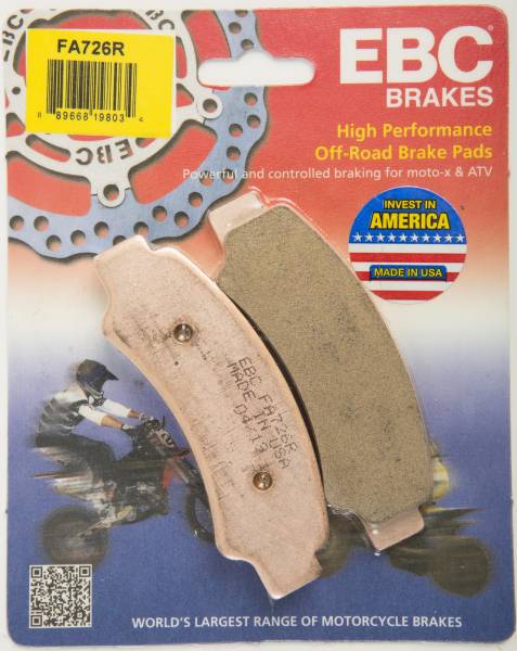 EBC - BRAKE PADS FA726R SINTERED R SERIES - Image 1