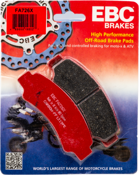 EBC - BRAKE PADS FA726X CARBON X SERIES - Image 1