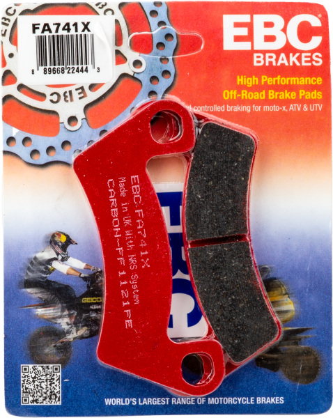 EBC - BRAKE PADS FA741X CARBON X SERIES - Image 1