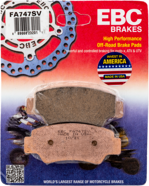 EBC - BRAKE PADS FA747SV SEVERE DUTY SV SERIES - Image 1