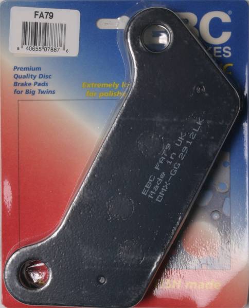 EBC - BRAKE PADS FA79 ORGANIC - Image 1