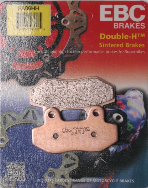 EBC - BRAKE PADS FA86HH DOUBLE-H SINTERED - Image 1