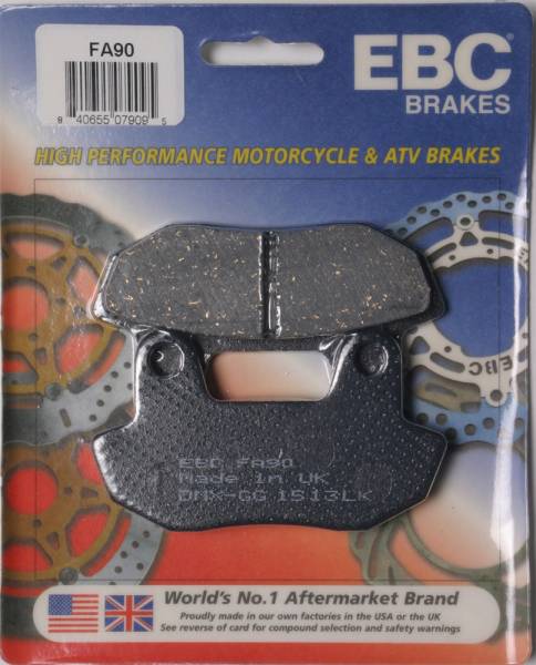 EBC - BRAKE PADS FA90 ORGANIC - Image 1