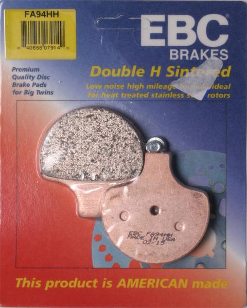 EBC - BRAKE PADS FA94HH DOUBLE-H SINTERED - Image 1