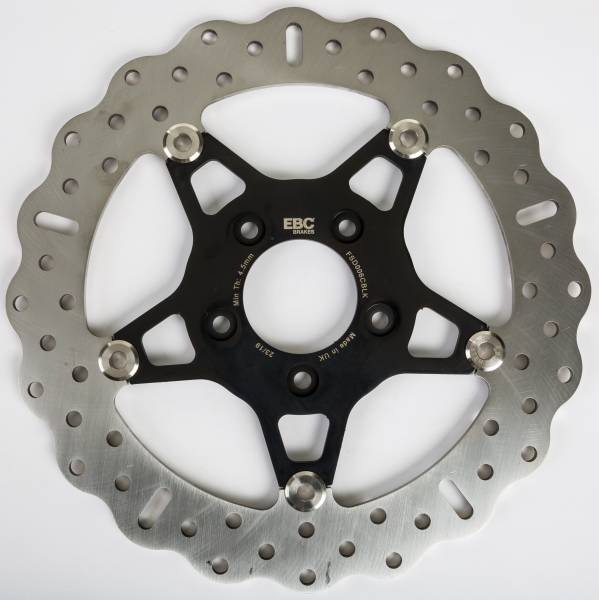 EBC - V-TWIN STREET ROTOR FSD006CBLK FLOATING 5 SPOKE FRONT - Image 1