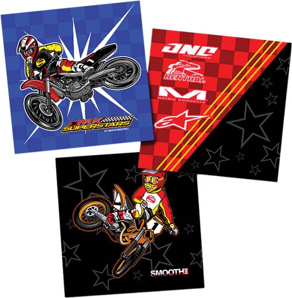 SMOOTH - 3 PC MX SUPERSTARS WALL ART - Image 1