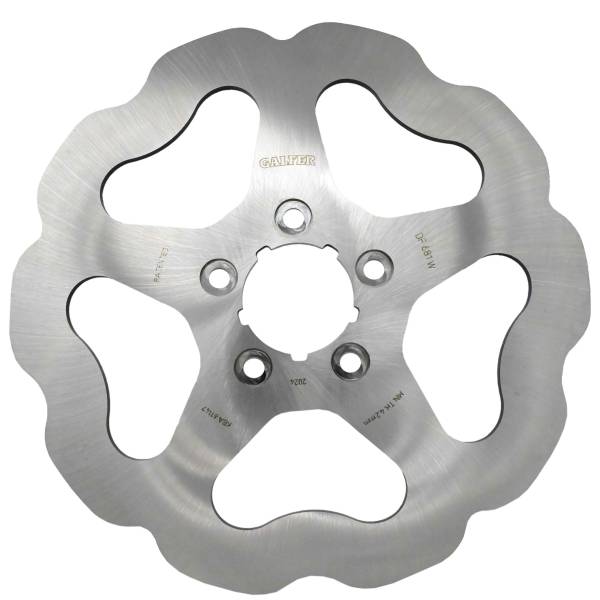 GALFER - ROTOR 11.5" SOLID WAVE RR STAINLESS 2.22" INNER BORE - Image 1