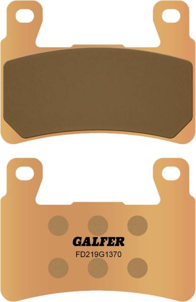 GALFER - BRAKE PADS HH SINTERED FRONT `15-19 SOFTAIL - Image 1