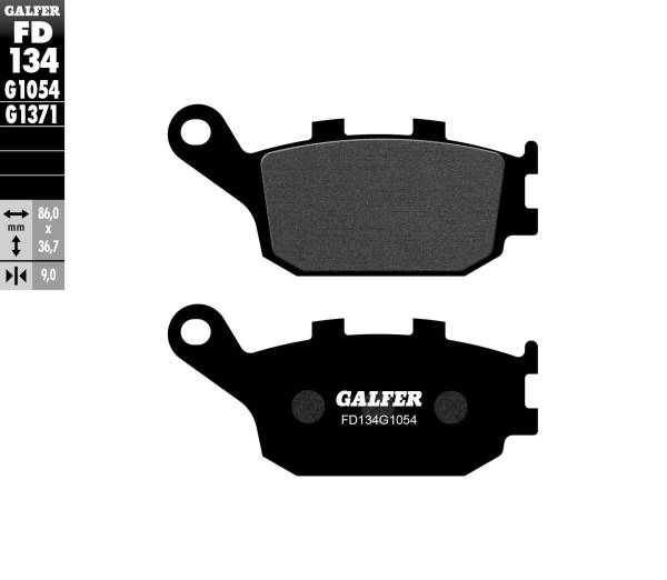 GALFER - BRAKE PADS SEMI METALLIC FD134G1054 - Image 1