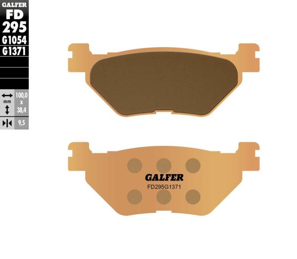 GALFER - BRAKE PADS SINTERED FD295G1371 - Image 1