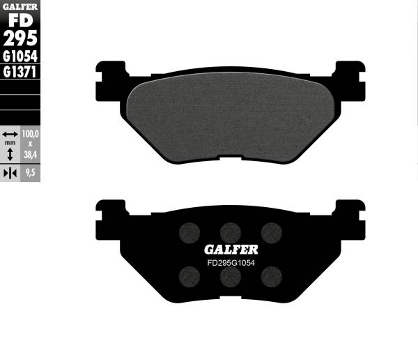 GALFER - BRAKE PADS SEMI METALLIC FD295G1054 - Image 1