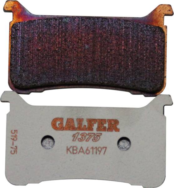 GALFER - BRAKE PADS SINTERED CERAMIC FD519G1375 - Image 1