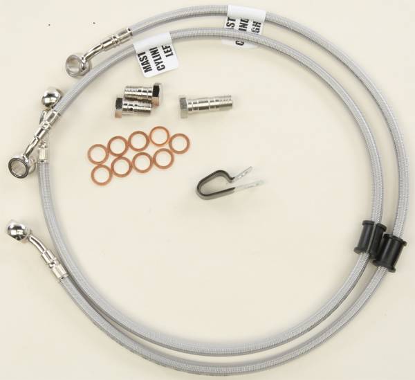 GALFER - 2 LINE FRONT BRAKE LINE KIT - Image 1