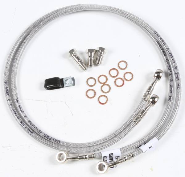 GALFER - 2 LINE FRONT BRAKE LINE KIT - Image 1