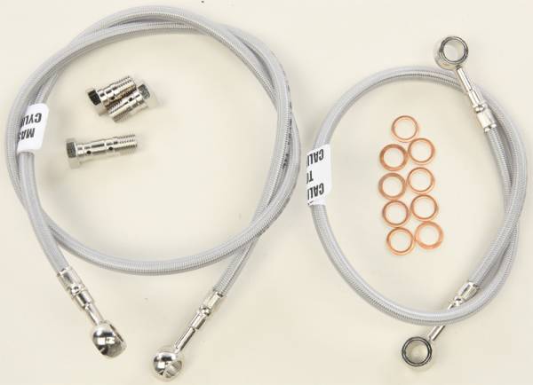 GALFER - 2 LINE FRONT BRAKE LINE KIT - Image 1