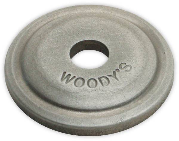 WOODYS - DIGGER SUPPORT PLATE ROUND ALUM. 7MM 96/PK - Image 1