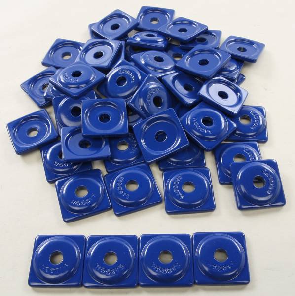 WOODYS - SQUARE DIGGER SUPPORT PLATE BLUE - Image 1