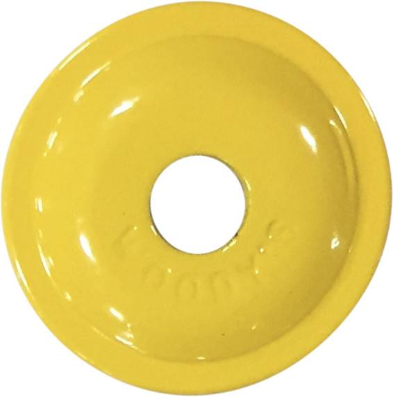 WOODYS - ROUND DIGGER SUPPORT PLATE 48/PK YELLOW - Image 1