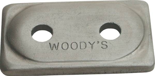 WOODYS - DIGGER SUPPORT PLATES DOUBLE ALUM. 5/16" 12/PK - Image 1