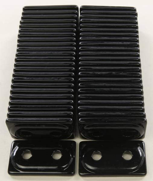 WOODYS - DOUBLE DIGGER SUPPORT PLATE BLACK 48/PK - Image 1