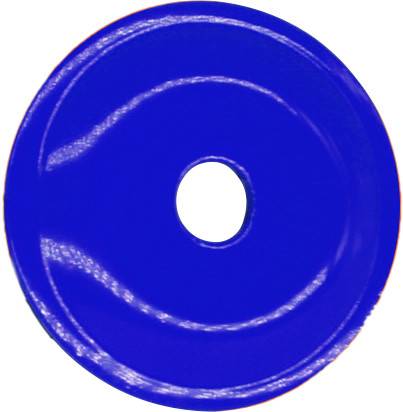 WOODYS - ROUND GRAND DIGGER SUPPORT PLATES 48/PK BLUE - Image 1