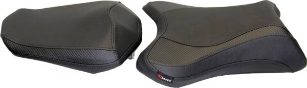 HT MOTO - SEAT COVER BLACK/CARBON CBR 600 RR - Image 1