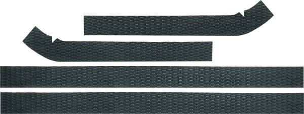 HYDRO-TURF - HYDROTURF BUMPER RAIL MATS BLACK MOLDED DIAMOND - Image 1