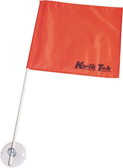 KWIK TEK - SKIER DOWN FLAG 3/4 SUCTION CUP MOUNT - Image 1