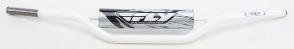 FLY RACING - 1010 CARBON STEEL HANDLEBAR HON CR HIGH WHITE - Image 1