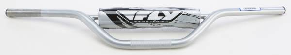 FLY RACING - 1010 CARBON STEEL HANDLEBAR MINI SILVER - Image 1