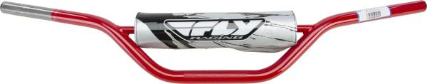 FLY RACING - 1010 CARBON STEEL HANDLEBAR MINI RED - Image 1