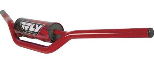 FLY RACING - 1010 CARBON STEEL HANDLEBAR YAM RED - Image 1