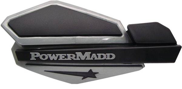 POWERMADD - STAR SERIES HANDGUARDS (SILVER/BLACK) - Image 1