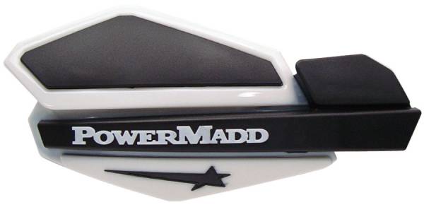 POWERMADD - STAR SERIES HANDGUARDS (WHITE/BLACK) - Image 1