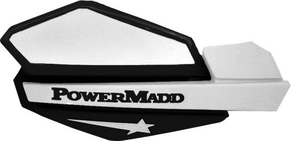 POWERMADD - STAR SERIES HANDGUARDS BLACK/WHITE - Image 1