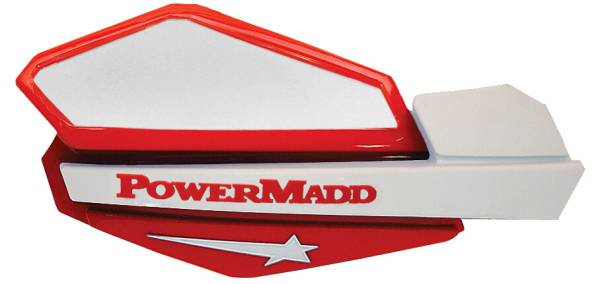 POWERMADD - STAR SERIES HANDGUARDS RED/WHITE - Image 1