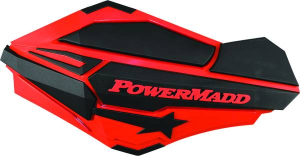 POWERMADD - SENTINAL HANDGUARDS (HONDA RED/BLACK) - Image 1