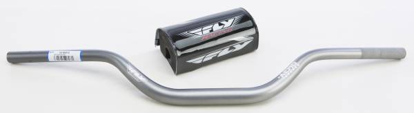 FLY RACING - AERO TAPERED HANDLEBAR MINI (GUNMETAL) - Image 1