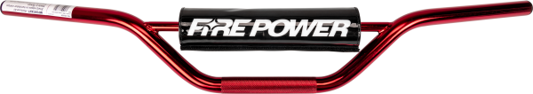 FIRE POWER - ALUMA-STEEL HANDLEBAR MINI RED - Image 1