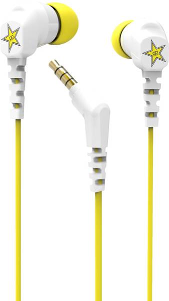 SCOSCHE - THUDBUDS WHITE/YELLOW - Image 1