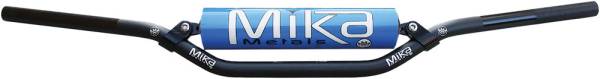 MIKA METALS - HANDLEBAR PRO SERIES 7/8" PIT BIKE LOW BEND BLU - Image 1