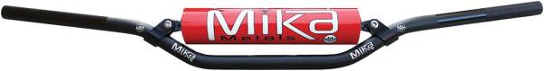 MIKA METALS - HANDLEBAR PRO SERIES 7/8" PIT BIKE LOW BEND RED - Image 1