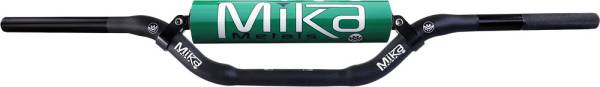 MIKA METALS - HANDLEBAR HYBRID SERIES 7/8" CR HIGH BEND GRN - Image 1