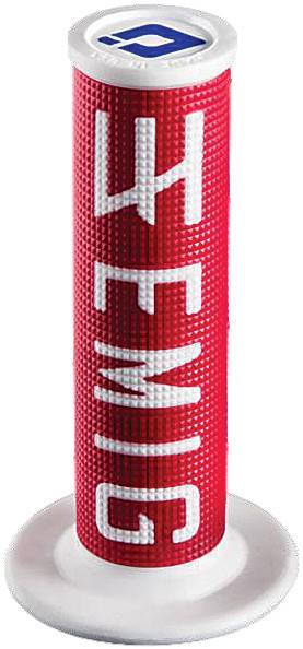 ODI - EMIG V2 LOCK-ON GRIPS 2-STROKE (RED/WHITE) - Image 1