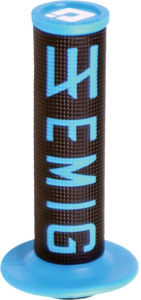 ODI - EMIG V2 HALF WAFFLE BLACK/BLUE 2-STROKE - Image 1