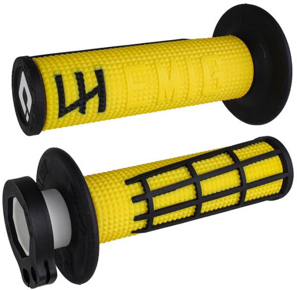 ODI - EMIG 2.0 - V2 LOCK-ON GRIP YELLOW/BLACK - Image 1