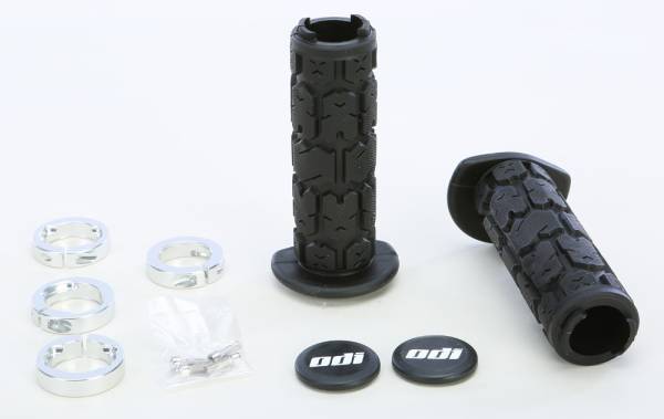 ODI - ATV ROGUE LOCKON GRIP 120MM BLACK/SILVER - Image 1