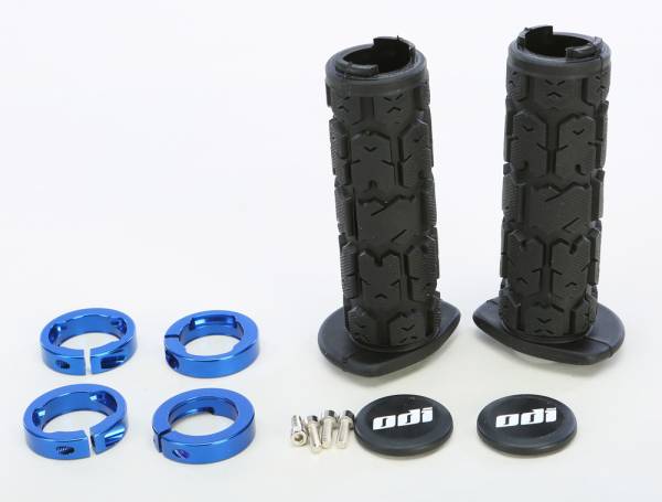 ODI - ATV ROGUE LOCKON GRIP 120MM BLACK/BLUE - Image 1